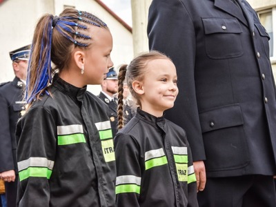 Przekazanie promes dla Młodzieżowych Drużyn Pożarniczych