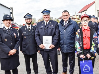 Przekazanie promes dla Młodzieżowych Drużyn Pożarniczych