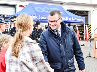 Przekazanie promes dla Młodzieżowych Drużyn Pożarniczych