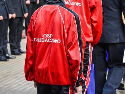 Przekazanie promes dla Młodzieżowych Drużyn Pożarniczych