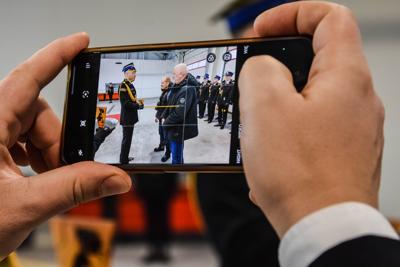Uroczyste przekazanie obowiązków Komendanta PSP w Sławnie