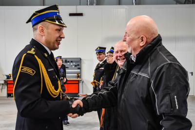 Uroczyste przekazanie obowiązków Komendanta PSP w Sławnie