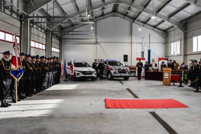 Uroczyste przekazanie obowiązków Komendanta PSP w Sławnie