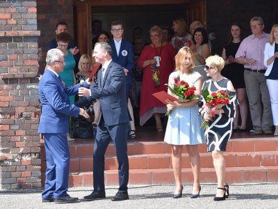 Zakończenie roku w Gimnazjum Miejskim nr 1