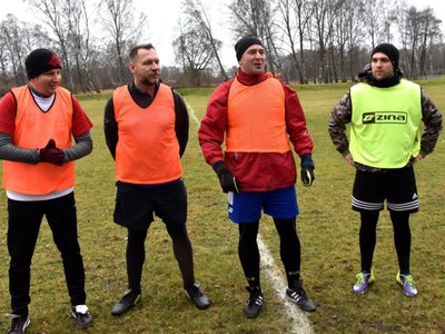 Noworoczny mecz Kawalerzy vs Żonaci