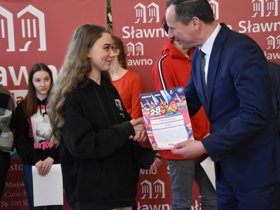 Podziękowania za 28. Finał WOŚP w Sławnie