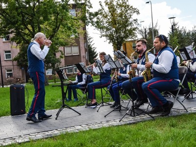 Koncert przy fontannie