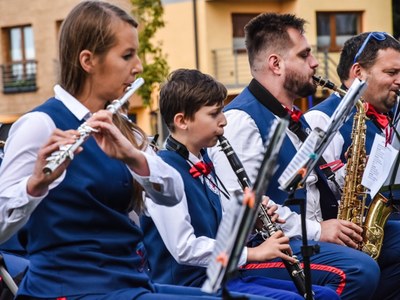 Koncert przy fontannie