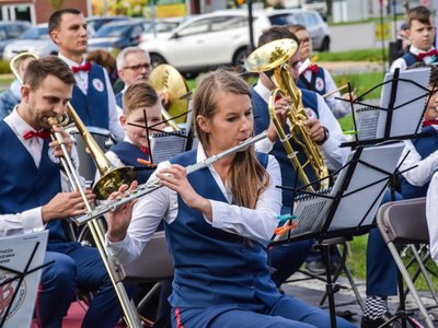 Koncert przy fontannie