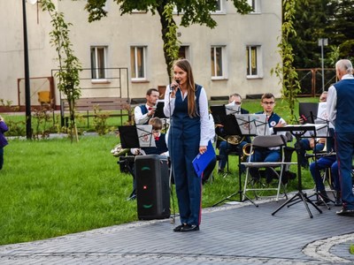 Koncert przy fontannie