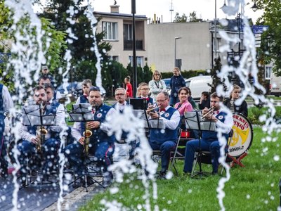 Koncert przy fontannie