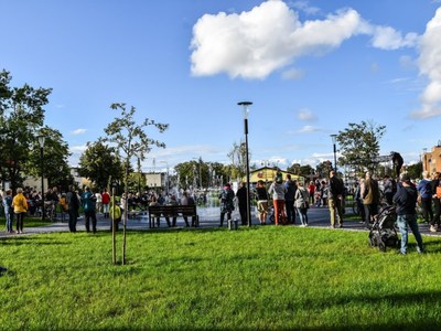Koncert przy fontannie