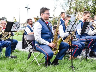 Koncert przy fontannie