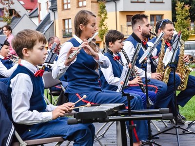Koncert przy fontannie