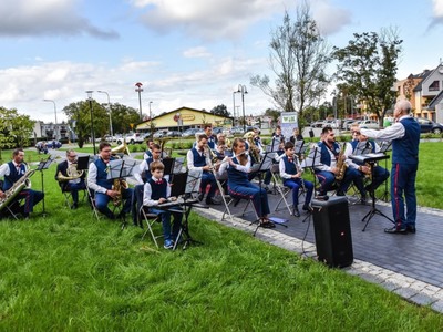 Koncert przy fontannie
