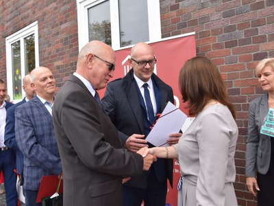 Symboliczne otwarcie zmodernizowanego budynku SP2