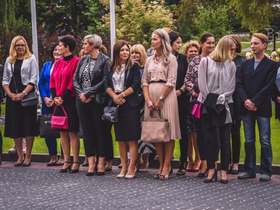 Symboliczne otwarcie zmodernizowanego budynku SP2