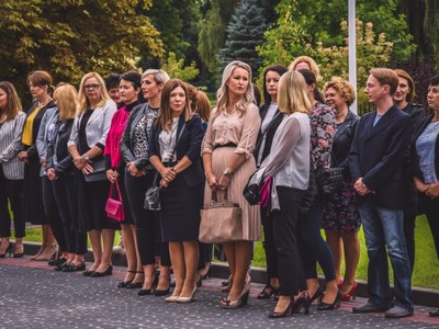 Symboliczne otwarcie zmodernizowanego budynku SP2