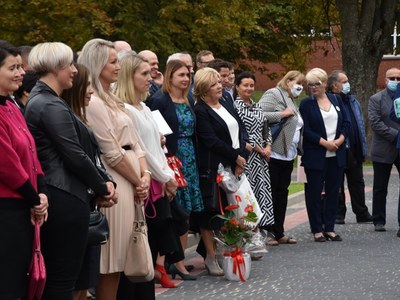Symboliczne otwarcie zmodernizowanego budynku SP2