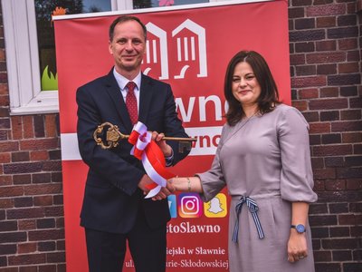 Symboliczne otwarcie zmodernizowanego budynku SP2