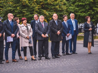 Symboliczne otwarcie zmodernizowanego budynku SP2