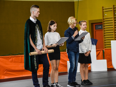 Ślubowanie klas pierwszych w SP3