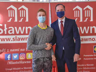 Gratulacje dla zawodników MKS Święc Sławno