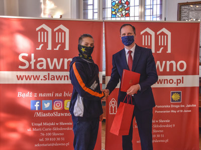 Gratulacje dla zawodników MKS Święc Sławno