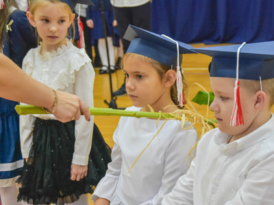 Ślubowanie klas pierwszych w Szkole Podstawowej nr 2 w Sławnie