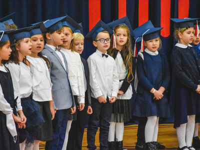 Ślubowanie klas pierwszych w Szkole Podstawowej nr 2 w Sławnie