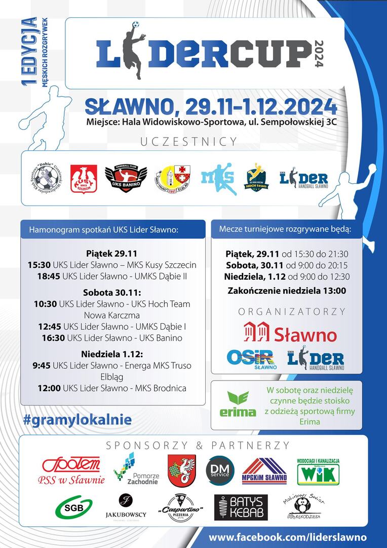 
Święto męskiego handballu w Sławnie
