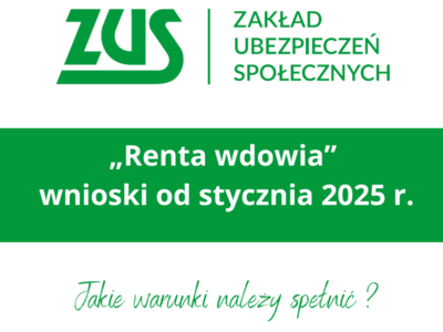 Spotkanie informacyjne - renta wdowia