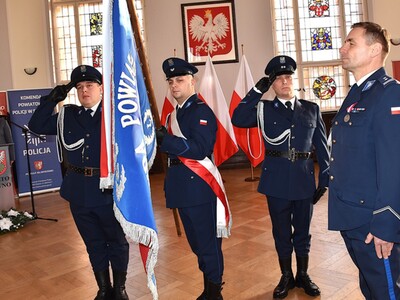 
Uroczyste wprowadzenie Komendanta Powiatowego Policji w Sławnie...
