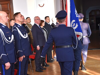 
Uroczyste wprowadzenie Komendanta Powiatowego Policji w Sławnie...
