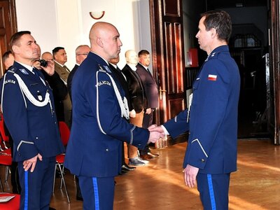 
Uroczyste wprowadzenie Komendanta Powiatowego Policji w Sławnie...
