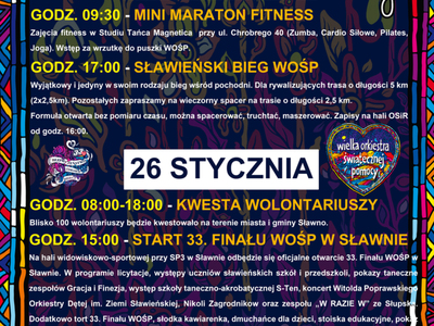 
33. Finał WOŚP w Sławnie
