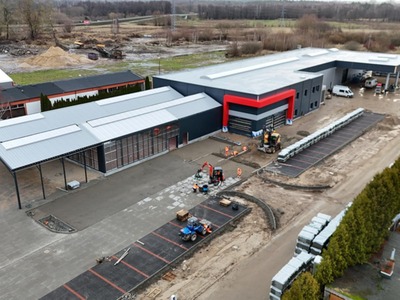Nowoczesny market budowlany powstaje w Sławnie