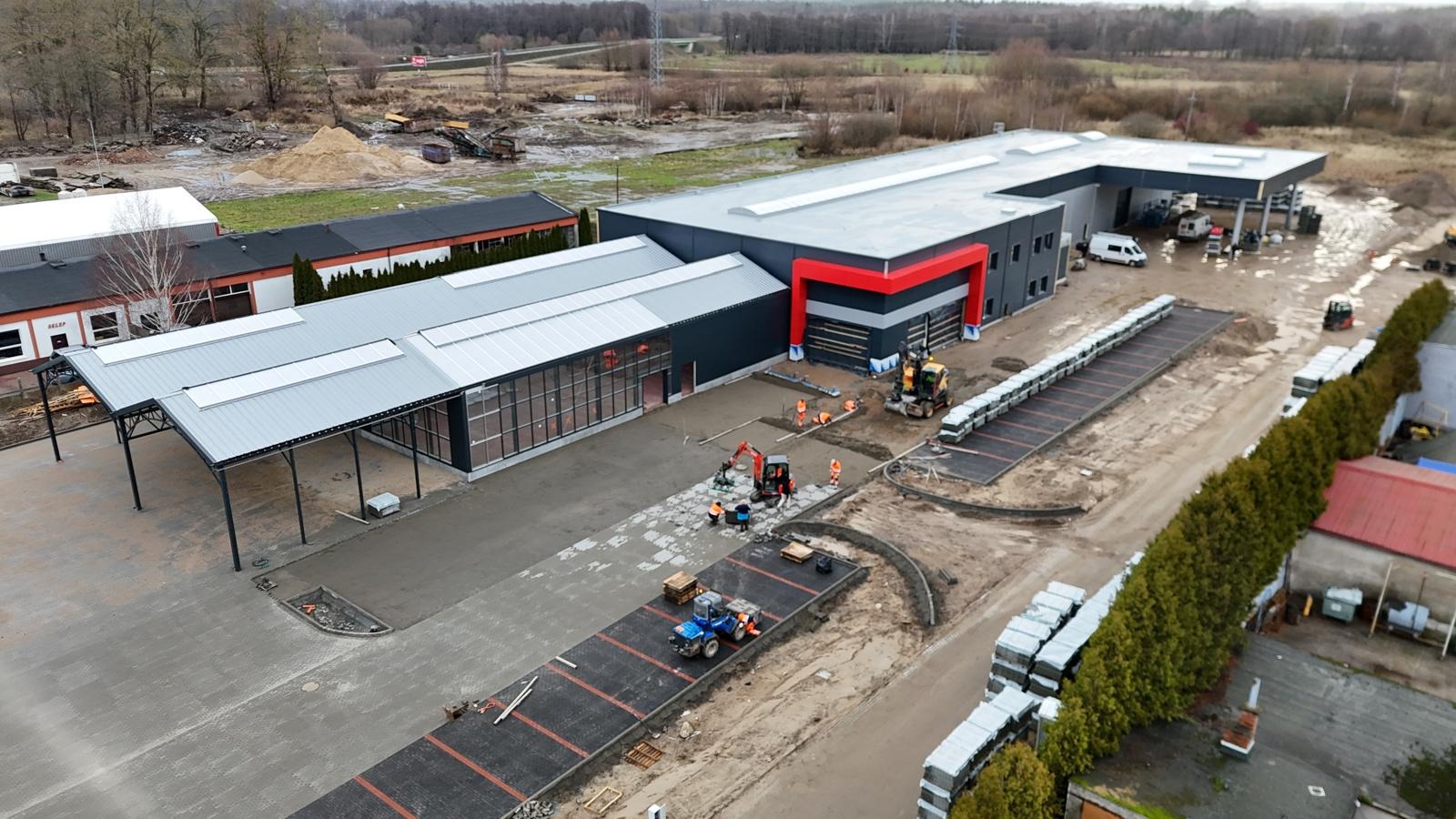 
Nowoczesny market budowlany powstaje w Sławnie
