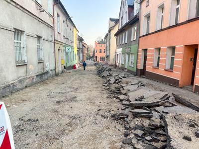 Przebudowa ulic w centrum Sławna - od środy zmiana organizacji ruchu