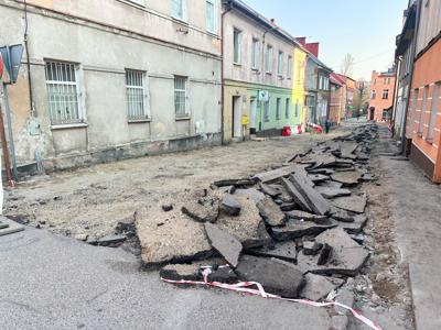 Przebudowa ulic w centrum Sławna - od środy zmiana organizacji ruchu