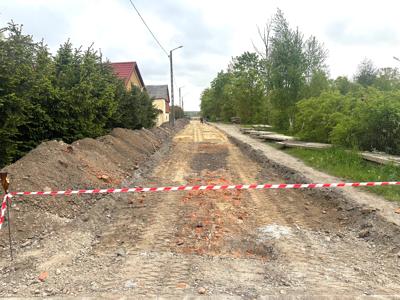 Utwardzenie miejskiego odcinka ulicy Jagiełły