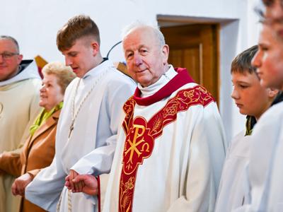 45-lecie posługi kapłańskiej ks. Mateusza Krzywickiego