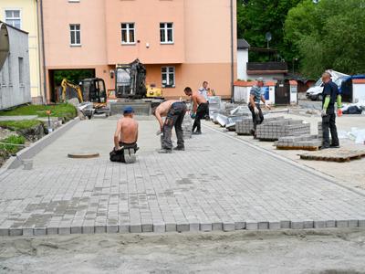 Trwa przebudowa ulic w centrum Sławna
