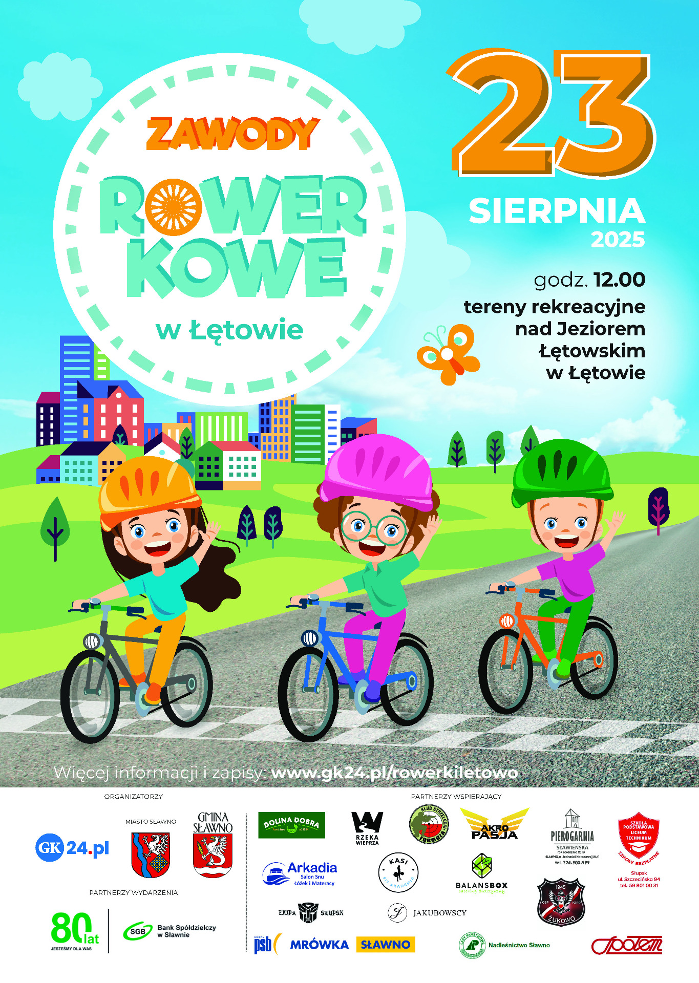 Zawody Rowerkowe w Łętowie – sportowa frajda dla najmłodszych!