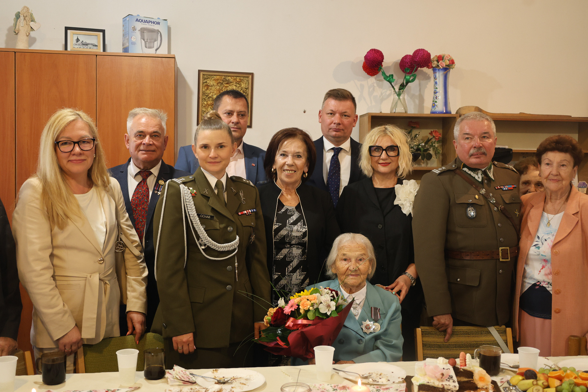 100. urodziny por. Aleksandry Szpaczyńskiej
