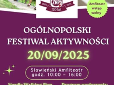 Ogólnopolski Festiwal Aktywności w Sławnie – świętujemy 120 lat ZNP!