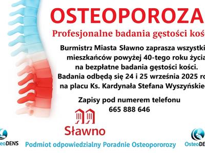 Profesjonalne badanie gęstości kości