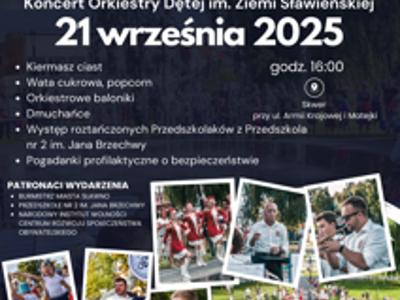 Zaproszenie na niedzielny koncert przy fontannie