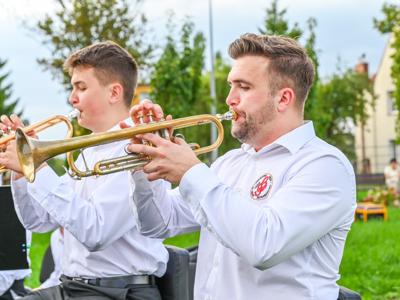 Niedzielny koncert przy fontannie