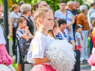 Niedzielny koncert przy fontannie